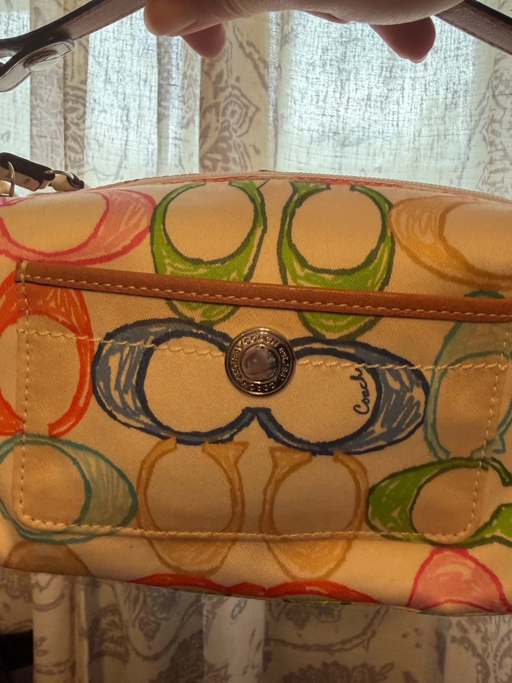 Coach Hampton Weekend Scribble Mini Bag - Picture 10 of 11